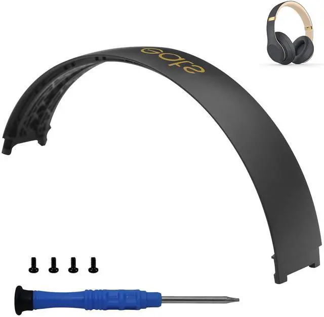 Main image of Studio 3 Headband Replacement Top Headband Replacement Head Band Parts Accessories Repair Kit Compatible with Studio 3.0 A1914 Wireless Studio 2.0 Wireless HeadphonesGray Gold