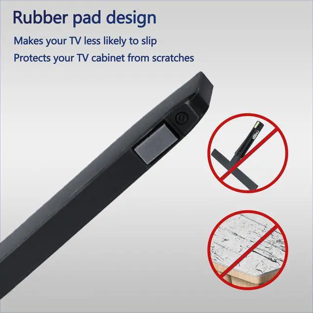 Alt view image 5 of 7 - BN63-19338B Base Stand Compatible with Samsung AU8000 CU8000 TV Legs | AU8000 CU8000 TV Legs for UN55AU8000FXZA UN50AU8000FXZA UN50CU8000FXZA UN55CU8000FXZA OEM Legs Replacement Screw Not Required