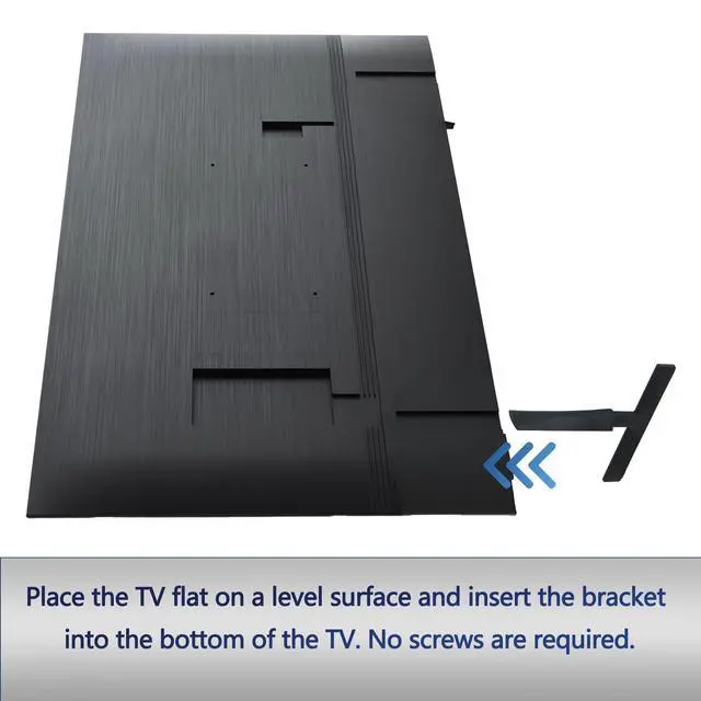 Alt view image 4 of 7 - BN63-19338B Base Stand Compatible with Samsung AU8000 CU8000 TV Legs | AU8000 CU8000 TV Legs for UN55AU8000FXZA UN50AU8000FXZA UN50CU8000FXZA UN55CU8000FXZA OEM Legs Replacement Screw Not Required
