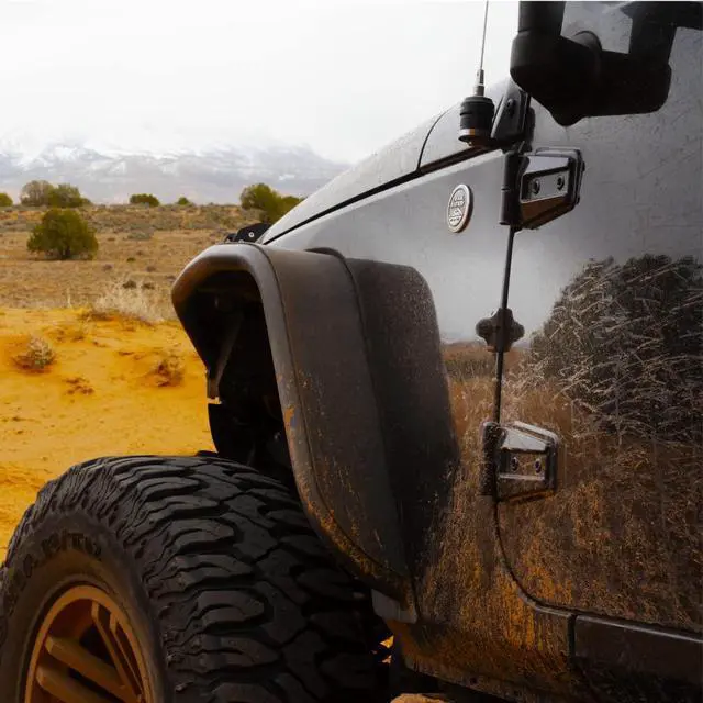 Alt view image 3 of 6 - Jeep Wrangler JK AHD/CVBS Dual Blind Spot Side View Camera Kit (Pair), IP67 Rated Waterproof for 4x4 Off Road Driving, Selectable Parking Lines, Wide Viewing Angle, Easy Installation