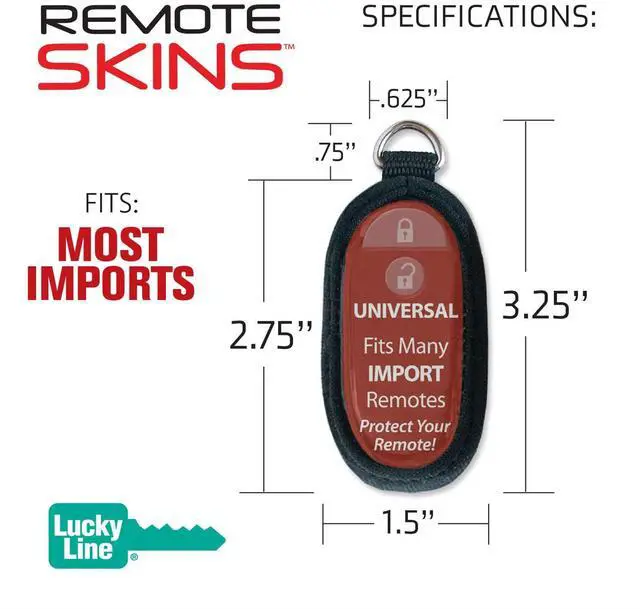 Alt view image 3 of 7 - Flexible Remote Skin, Universal, 1 Pack (49001), Black