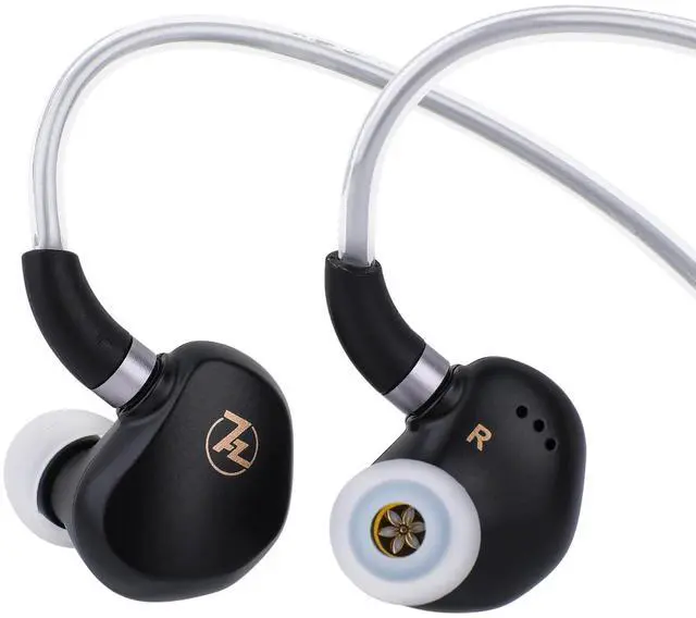 Main image of 7HZ G1 10mm DLC Diaphragm Dynamic Driver Wired Gaming IEM Earphone | with Mild V-shaped Tuning, Detachable OFC Silver-Plated Cable for Musician Audiophile, 3.5mm w/ Mic, White