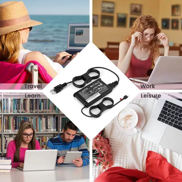 Alt view image 6 of 6 - 135W USB C Laptop Charger Compatible with Lenovo ThinkPad Z16 P16s P15s P14s E16 E15 E14 T16 Yoga/Slim Pro 9 7 6 7i 9i Book 9 ThinkBook 16 14p 14 15 14s IdeaPad Slim/Pro 9 7 5 Legion 9 Laptop