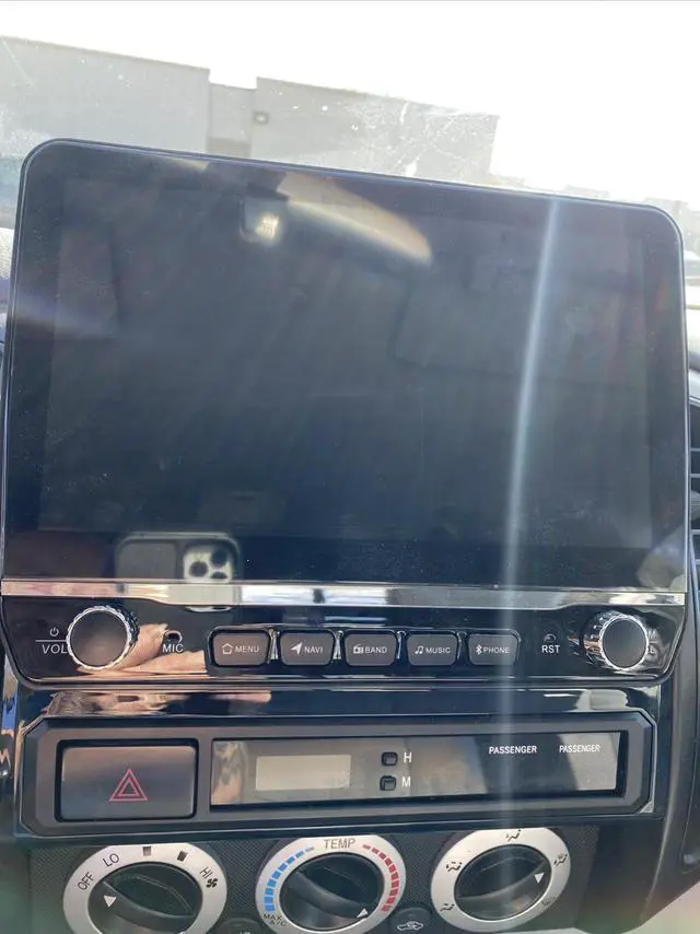 Alt view image 3 of 7 - 10.1 inch Car Radio Stereo Upgrade for Toyota Tacoma 2005-2015 with Wireless CarPlay/Android Auto/Touch Screen/SWC/GPS Navigation/BT/WiFi FM Backup Camera Physical Button Volume Knob
