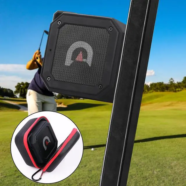 Main image of Golf Cart Bluetooth Speaker Magnetic Portable Wireless Speaker with Loud Stereo Sound Bass Boost 20 Hours Play IPX7 Waterproof TWS & SD Card Function Golf Cart Accessories Golf Gifts(Storage Case)