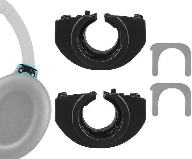 Main image of Hinge Swivel Replacement for Sony WH-1000XM4 Headphones, Left & Right Rotation Joint Pivot Repair Parts Accessories for WH1000XM4 - Black