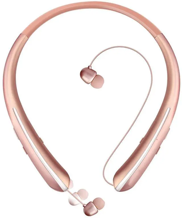 Main image of Neckband Bluetooth Headphones, Wireless Headphone with Retractable Earbud | Bluetooth 5.4, 16Hrs Playtime, IPX5 Sweatproof, Around The Neck Headphones Stereo Headset for Sports