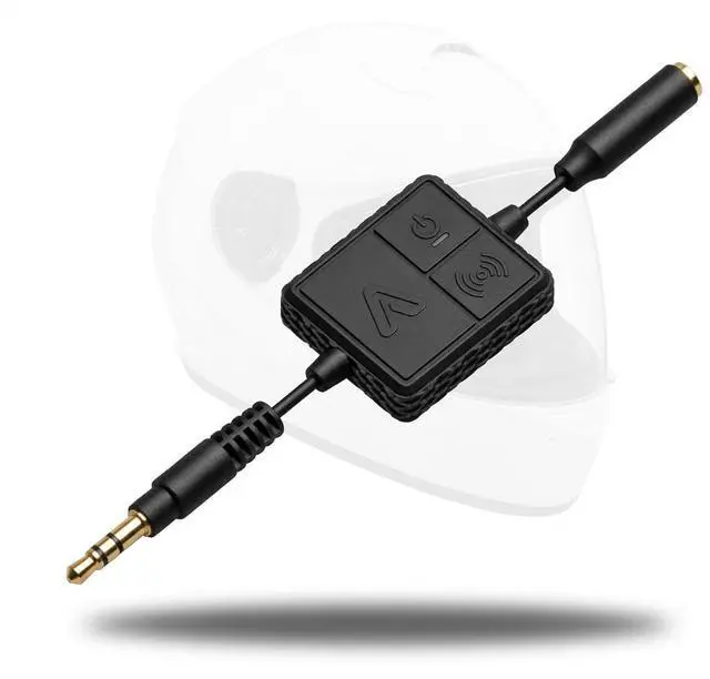 Main image of IASUS EAR3H-MK2 Helmet Audio Amplifier 12dB Volume Boost - 3.5mm Input and Output - Compatible with Most Helmet Comms Systems with Headphone Earbud Port