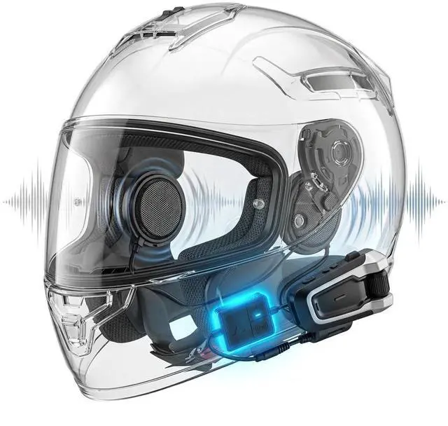 Alt view image 2 of 7 - IASUS EAR3H-MK2 Helmet Audio Amplifier 12dB Volume Boost - 3.5mm Input and Output - Compatible with Most Helmet Comms Systems with Headphone Earbud Port