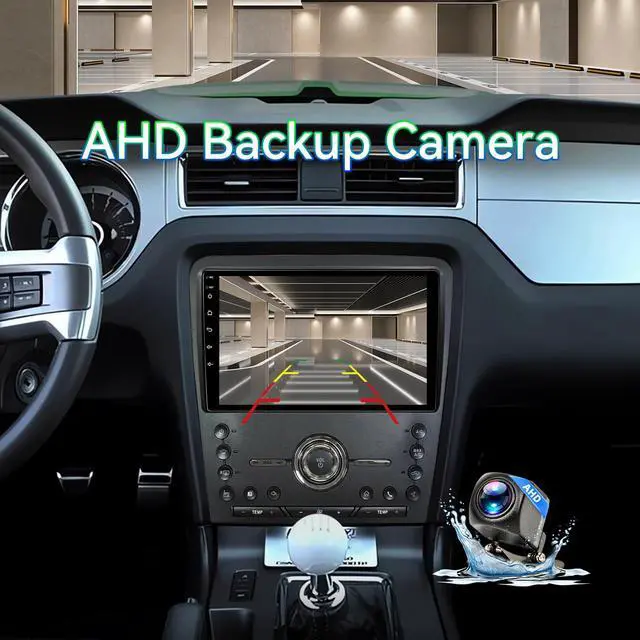 Alt view image 5 of 7 - Android 13 Car Stereo Radio Compatible with Ford Mustang 2010 2011 2012 2013 2014,10 Inch Touchscreen Support Wireless CarPlay Android Auto/GPS/WiFi/Bluetooth/Mirror Link/Backup Camera