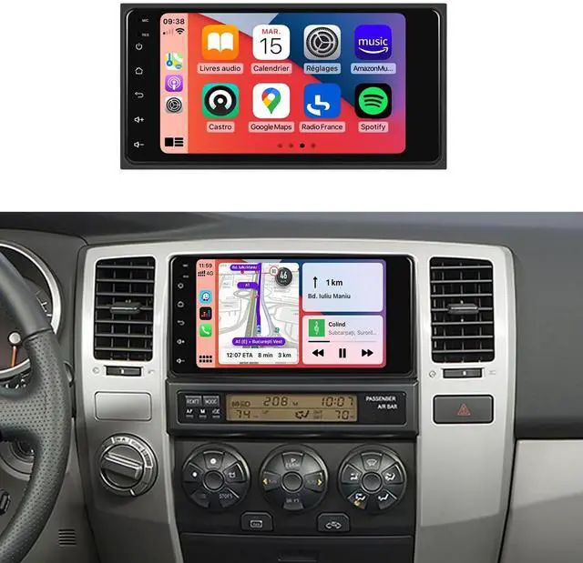 Main image of 5Ghz WiFi 2G+64G Radio for Toyota 4Runner 2003-2009,for Tundra 2003-2006,for Sequoia 2003-2007 Car Stereo,Wireless CarPlay Android Auto,DSP EQ,7 HD IPS Touchscreen, 26UIs GPS Bluetooth Bakcup Camera