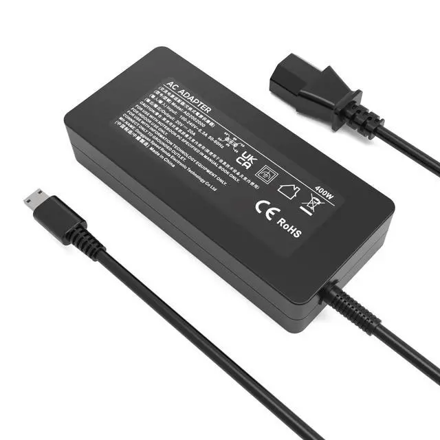 Alt view image 7 of 7 - 400W 20V 20A AC Adapter for MSI Raider Titan 18 HX AI A2XWJG A2XWIG Vector A18 HX A9WIG A9WHG Laptop Charger A23-400P1A A400A001P ADP-400CB B Power Supply