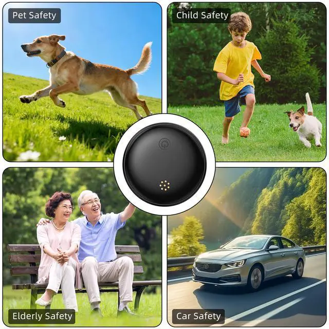 Alt view image 7 of 7 - GPS Tracker for Vehicles,Mini Tracking Devices for Cars Hidden,Magnetic GPS Locator Global Coverage Real-Time Tracking(Work with iOS and Android),No Monthly Fee Subscription No SIM Card Required