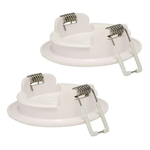 Alt view image 4 of 7 - Construct Pro SpeedyZ Spring-Lock 2 Cable Pass Through Port (White/Pair)