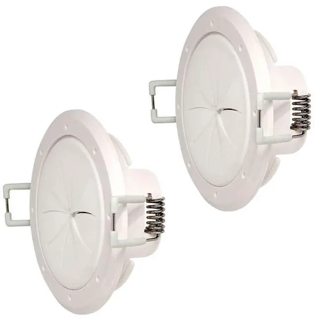 Main image of Construct Pro SpeedyZ Spring-Lock 2 Cable Pass Through Port (White/Pair)