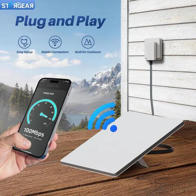 Alt view image 6 of 7 - Starlink Mini Cable 9.8FT, 20AWG Starlink Mini Flat Hidden DC Power Cable, Ultra Slim Waterproof Power Cord for Easy Door & Window Closing, Starlink Mini Accessories for RV Camping Travel