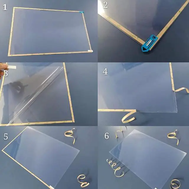 Alt view image 6 of 7 - Anti Glare TV Screen Protector for 50 InchTV, Indoor Outdoor Anti Glare TV Film Blue Light Screen Frosted Film