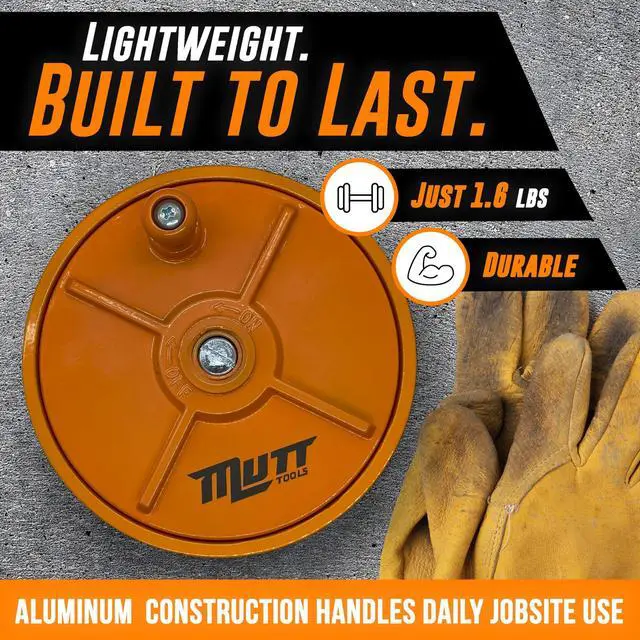 Alt view image 2 of 6 - Mutt Tools Aluminum Tie Wire Reel with Belt Loops 12-18 Gauge Dispenser | Aluminum, Dual Belt Loops, 12-18 Gauge, Lightweight, Ambidextrous