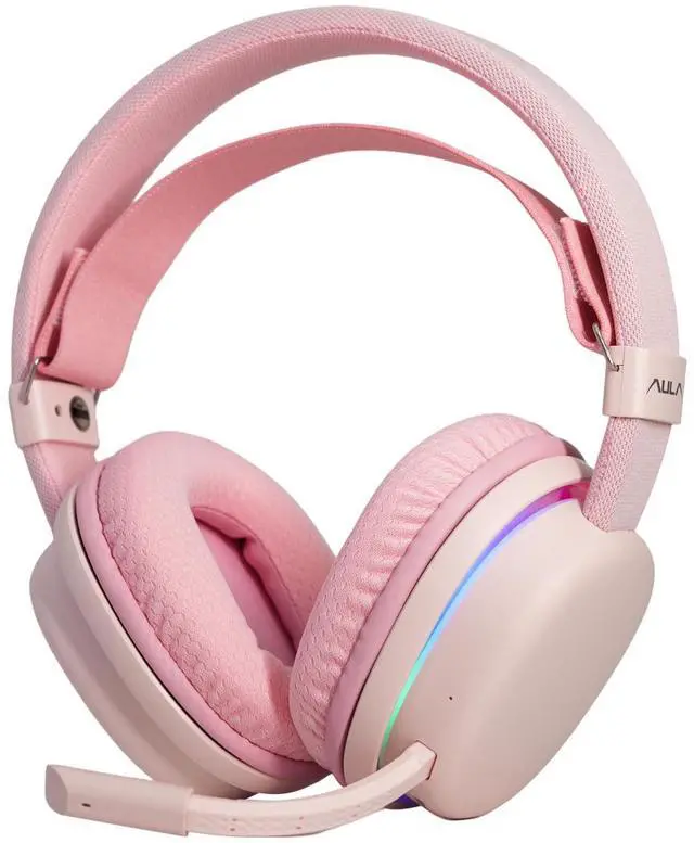 Main image of G7 Wireless Gaming Headset, Surround Sound 10ms Low Latency, PC Headset with Detachable Noise Canceling Mic, 40mm Driver, Tri-Mode 2.4G/BT5.2/Wired, Over Ear Headphone for PS5,PS4,Switch