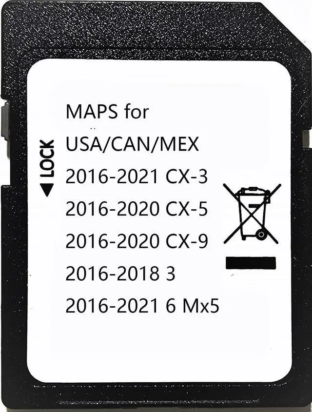 Alt view image 3 of 6 - Latest Navigation SD Card, Compatible with:(2016-21)-Cx3. (2016-20)-Cx5. (2016-20)-Cx9. (2016-22)-Mx5. (2016-18)-3. (2016-22)-6