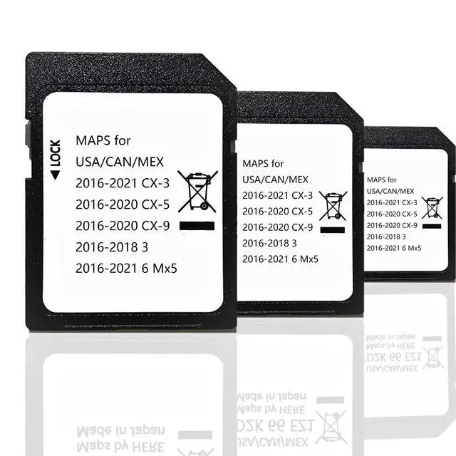 Alt view image 4 of 6 - Latest Navigation SD Card, Compatible with:(2016-21)-Cx3. (2016-20)-Cx5. (2016-20)-Cx9. (2016-22)-Mx5. (2016-18)-3. (2016-22)-6