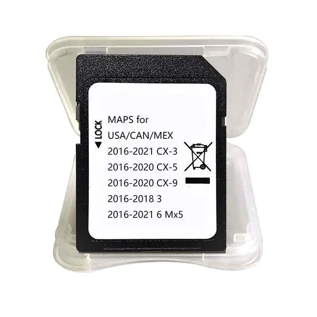Alt view image 5 of 6 - Latest Navigation SD Card, Compatible with:(2016-21)-Cx3. (2016-20)-Cx5. (2016-20)-Cx9. (2016-22)-Mx5. (2016-18)-3. (2016-22)-6