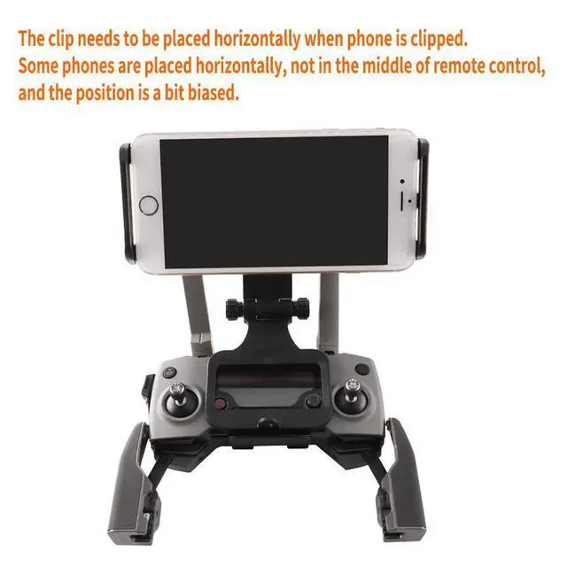 Alt view image 5 of 7 - 4-11 Inch Tablet Phone Front Holder Mount with Neck Lanyard for DJI Mavic Mini/Mini SE,Mavic 2 Pro/Zoom, DJI Mavic Air/Spark/Mavic Pro/Platinum Remote Control