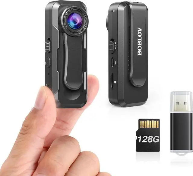 Main image of W1 1080P 128GB Body Camera, Wearable Camera Support 90 Minutes with Loop Recording, Easy to Use and Take for Traveling, Walking, Law Enforcement and Outdoors Activities