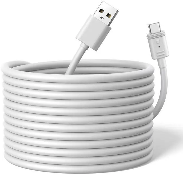 Main image of 15ft/4.5m USB-A to USB-C Power Cable, Compatible with eufyCam S3 Pro and SoloCam E30, Continuous Power and 24/7 Security