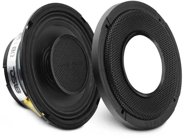 Main image of PRO-HY6MSL 6.5" Shallow Hybrid Mid-Range Car Audio Loudspeaker with Built-in Driver and Grill Included 300W Max 150W RMS 8 Ohms (1 Speaker)
