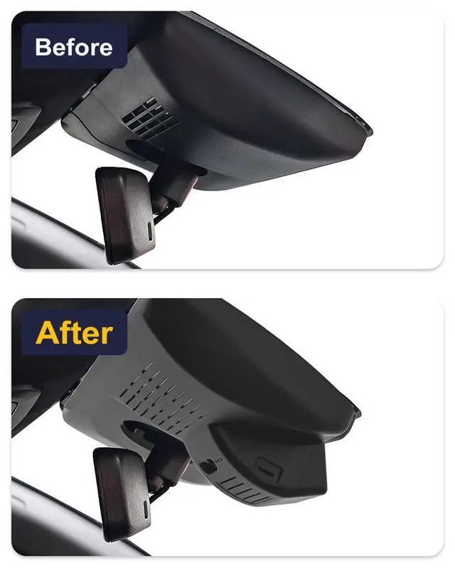 Alt view image 2 of 6 - 4K Dash Cam Suitable for Toyota Tacoma 2024-2026 & Tacoma Hybrid, Integrated OEM Look, UHD 2160P Video, Built-in WiFi & APP, Loop Recording, Gravity Sensor, Easy to Install, 64GB Card
