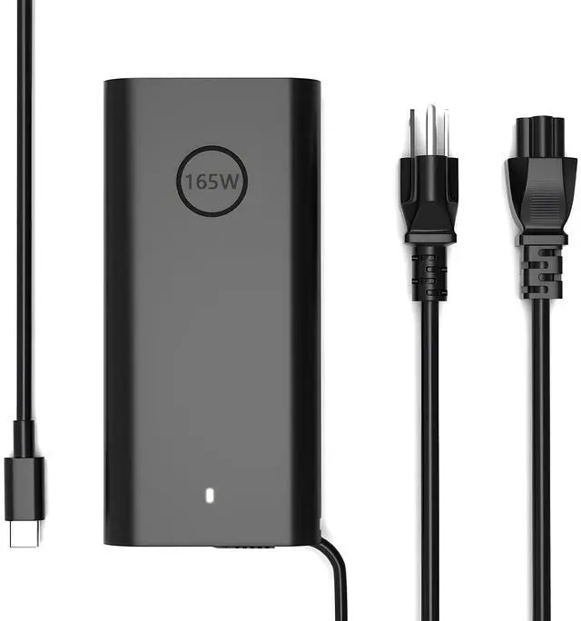 Main image of 165W 28V 5.893A USB Type C GAN Power Adapter Compatible with Dell | for Pro Max 16 18 Plus MB16250 MB18250, for Precision 5690 5680 3580 3581, for Latitude 5340 5440 5540 7340 7640 9440