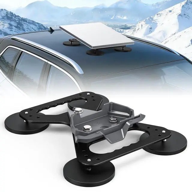 Main image of Starlink Mini Magnetic Mount, 320LBS Starlink Mini X Mount Aluminum Starlink Mini Magnetic Roof Mount for Car Truck RV Boat Secure Starlink Mini Mount for High-Speed Driving Black