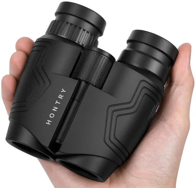 Main image of Compact Travel Binoculars for Adults and Kids (Black) | Easy Focus, Close Focus, Steady Viewing, Bird Watching, Cruise Ship, Sporting Events, Road Trips