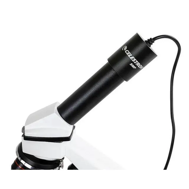 Alt view image 6 of 7 - 5MP Digital Microscope Imager for High-Resolution Imaging | Convert Your Microscope to Digital, 5MP Imaging, Capture Photos & Video, Fits Most Microscopes, USB Powered, Great for Labs