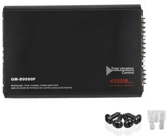 Main image of 4-Channels 4500W Car Power Amplifier Class A/B Car Audio Stereo Amplifier