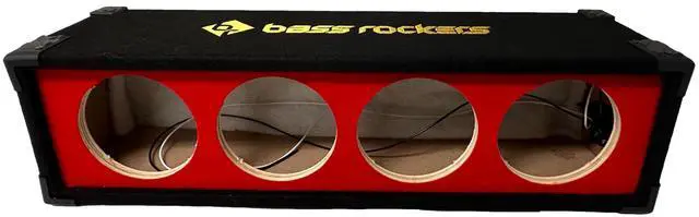 Main image of Array Box Enclosure BRHB6 4 Driver Horns 4 x 6.5 Speakers Xtreme Durable Strong Wood Subwoofer Boxes Color Carpet Chuchera Horn Brazilian Style