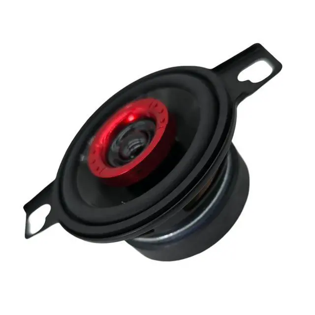 Alt view image 3 of 7 - XK2-106 2.75-Inch Coaxial 2-Way Speaker, 140W Max, 4 Ohms, Black Aluminum Dome Tweeter for Car Audio and Powersports (2 Speakers)