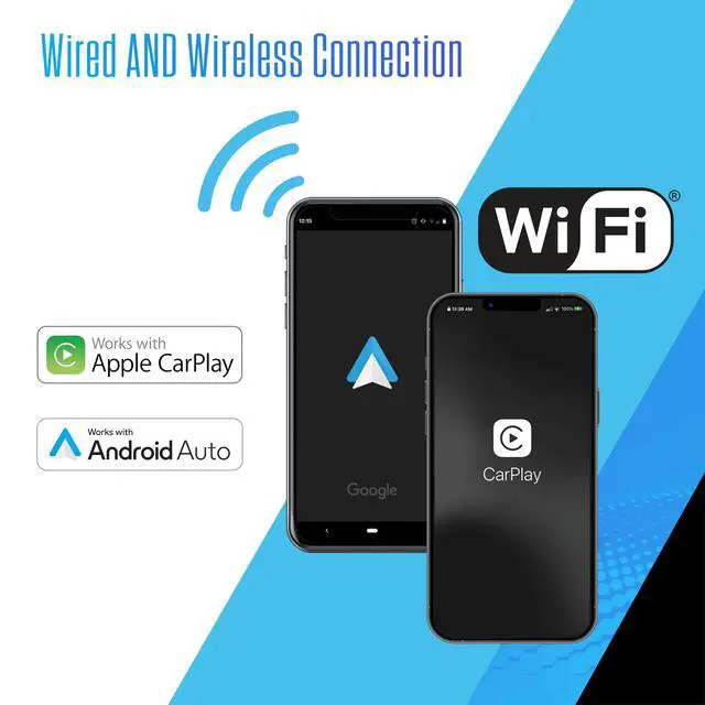 Alt view image 3 of 7 - J3CA7W 7" Wireless Apple CarPlay Android Auto Double DIN Car Stereo | Wired or wireless Certified Apple CarPlay and Android Auto, 7-inch touchscreen, Bluetooth, backup camera input, USB