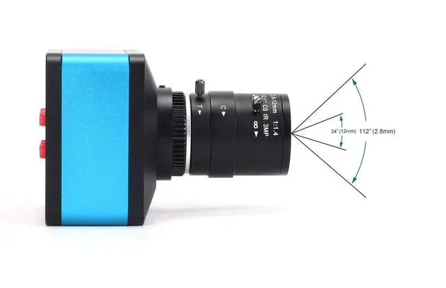 Alt view image 6 of 7 - 4K UDH 2160P 1080P HDMI USB Industrial Microscope Camera for Machine PCB Board CPU Repair SolderingPC Support Windows/Mac/Linux System