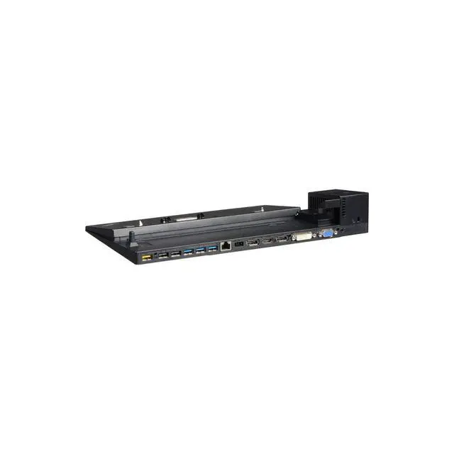 Alt view image 3 of 3 - ThinkPad USA Ultra Dock With 90W 2 Prong AC Adapter (40A20090US, Retail Packaged), Black