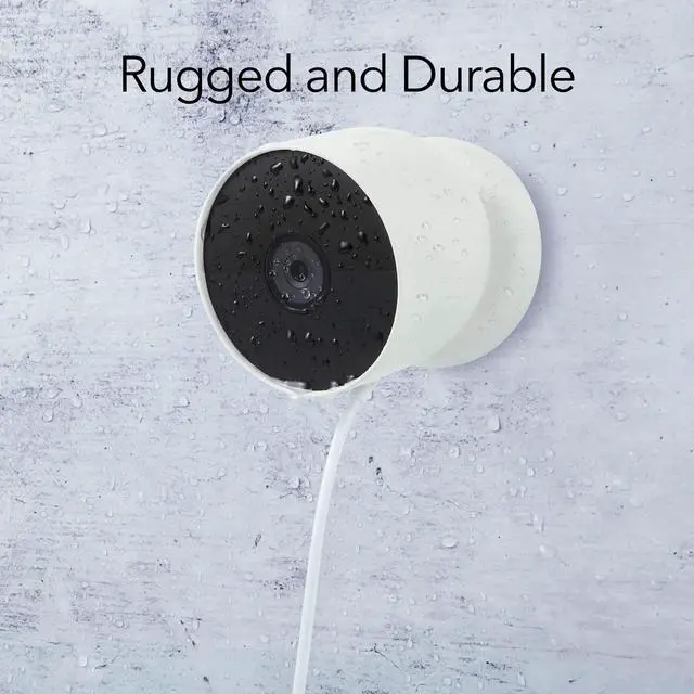 Alt view image 4 of 7 - Pogo Pin Cable & Adapter for Google Nest Cam Outdoor/Indoor, Battery (2-Pack)(26ft & 5.2V/2A) (Camera NOT Included)