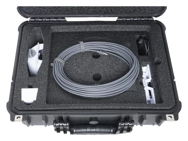 Alt view image 2 of 7 - Waterproof Hard Case Fits Starlink Mini Kit with Dual-Level Foam