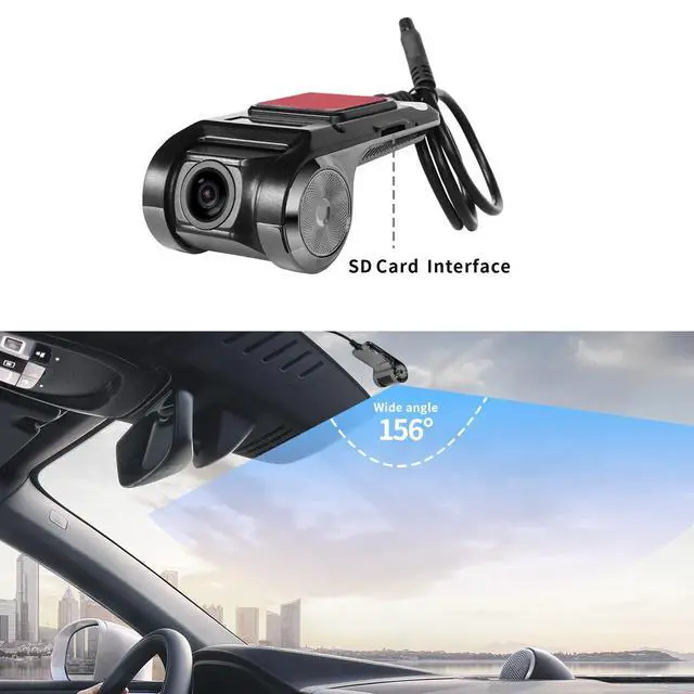 Alt view image 3 of 6 - AC-44P2 1080P USB DVR On-Dash Camera - Recording Video On Camera End -Compatible with A5/ A6PF/S8MS/S8UP Series. Not Compatible with X10/V10/S8L/S8 GEN4/F7/P5/P8/P9/P10 Series