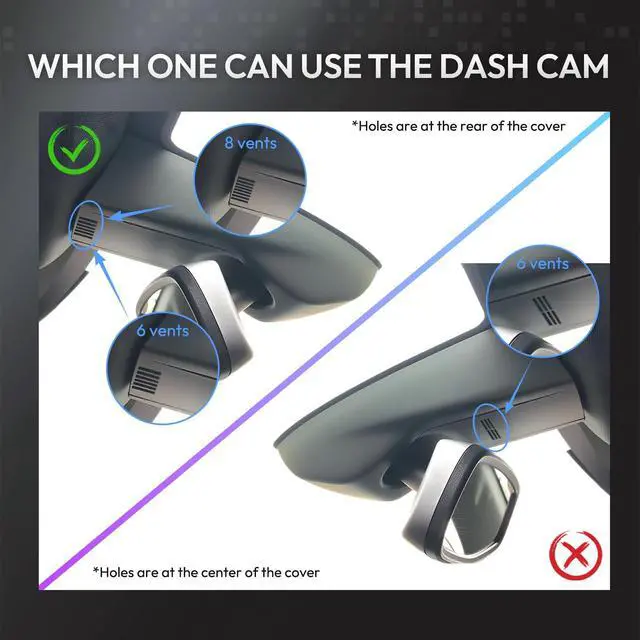 Alt view image 3 of 7 - OEM Style Front & Rear Dash Cam for GMC Sierra 2022-2026 | Front 4K, Rear 1080P, 128GB Card, Hidden Design, Plug&Play, Easy Install, Loop Recording, G-Sensor, Free App