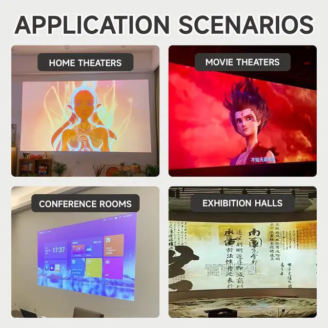 Alt view image 5 of 7 - Projector Screen Paint | Single-Coat Short Throw Projector Screen Paint For Picture Perfect 1080 HD and 4K UHD Clarity | Ideal For At-Home Indoor Use | Digital Theater White - 32 Fl Oz