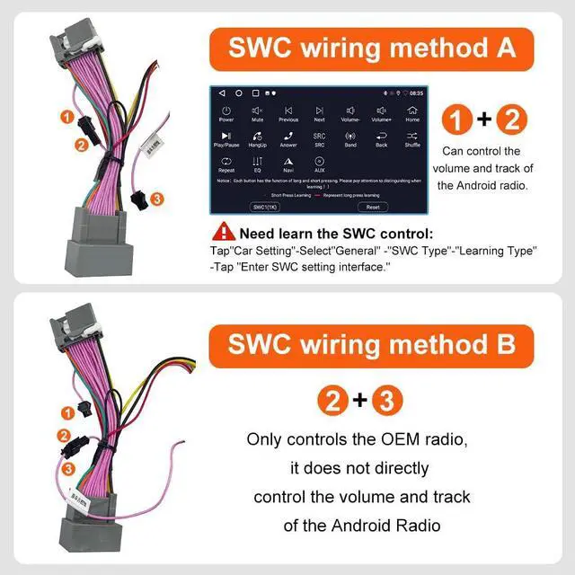 Alt view image 7 of 7 - 5G WiFi Car Radio Stereo for Honda Accord 2008-2013 Carplay | Wireless CarPlay/Android Auto,GPS DSP RDS,Upgrade Bluetooth 5.0 Rearview AM/FM Stereo 2GB RAM 32GB ROM