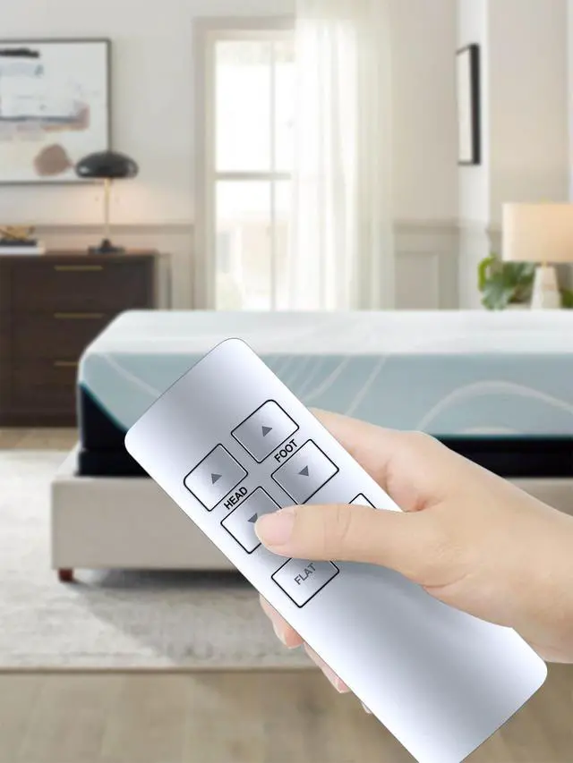 Alt view image 7 of 7 - RF358C Replacement Remote Control for Ease 1.0, for Tempur-Pedic Ease 2.0 Adjustable Beds