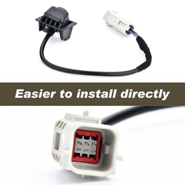 Alt view image 3 of 6 - Backup Camera Compatible with 2010 2011 2012 2013 2014 2015 Cadillac SRX | Replace# 23205689 15926122 20910350 22915398, Rear Parking Assist Camera