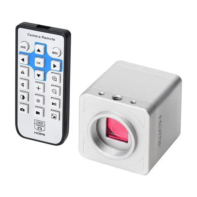 Alt view image 2 of 7 - 4K Digital Microscope Camera with IMX334 Sensor, 41MP, USB Type C, HDMI, Multicolor, 1/125 High Speed Exposure Time for PCB Repair